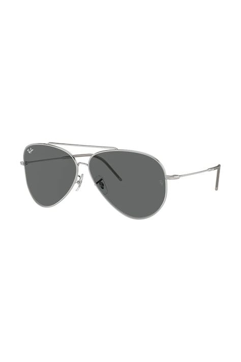 Γυαλιά ηλίου Ray-Ban 0RBR0101S χρώμα: ασημί