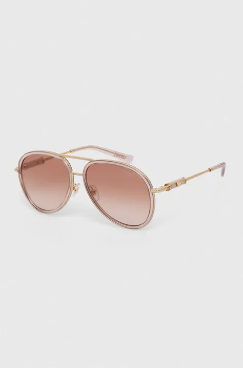Сонцезахисні окуляри Versace колір рожевий