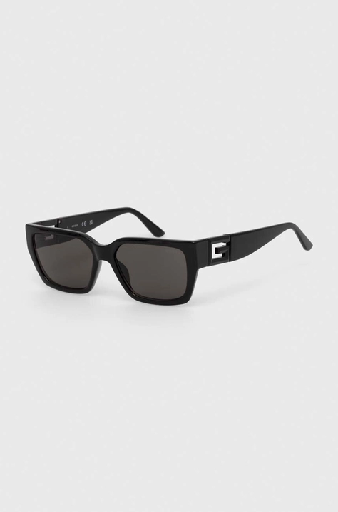 Guess okulary przeciwsłoneczne kolor czarny GU7916_5501A