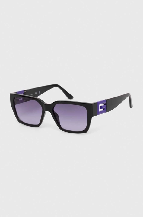 Guess okulary przeciwsłoneczne kolor czarny GU7916_5583Z