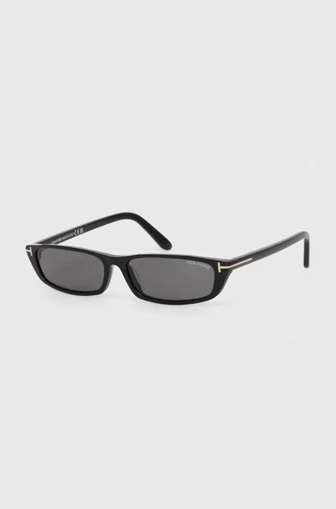 Sluneční brýle Tom Ford černá barva, FT1058_5901A