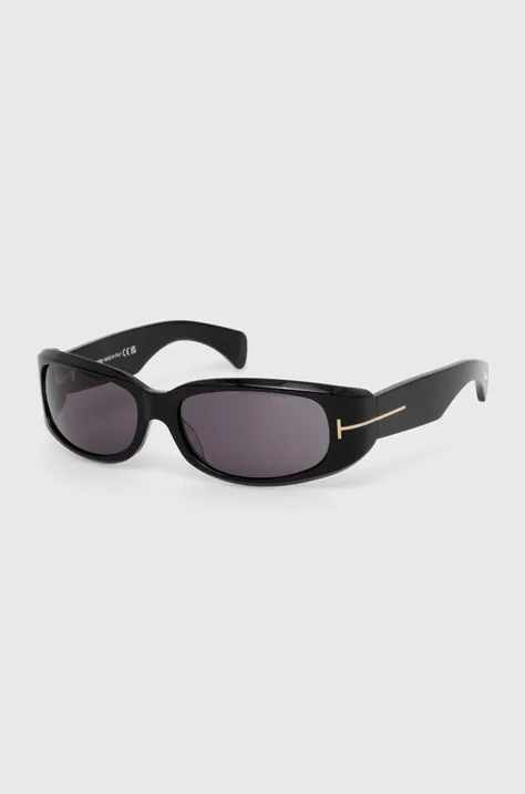 Sluneční brýle Tom Ford černá barva, FT1064_5901A