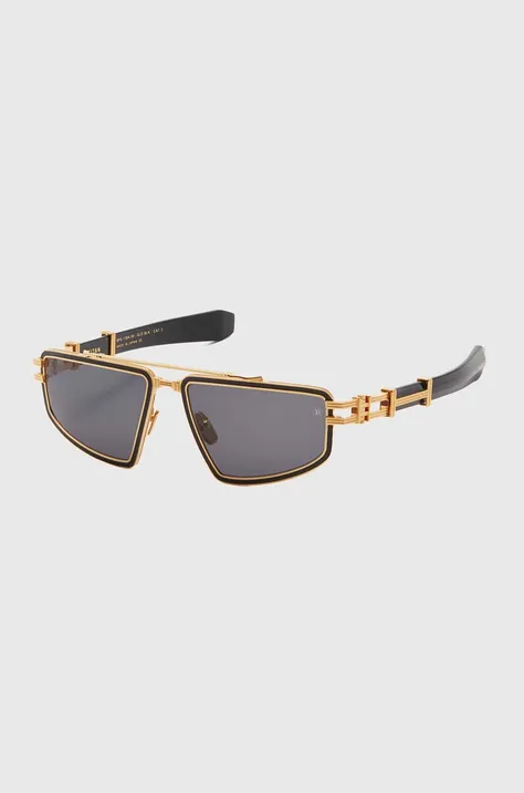 Balmain okulary przeciwsłoneczne TITAN kolor złoty BPS-139A