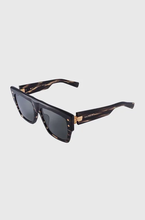 Сонцезахисні окуляри Balmain B - I колір коричневий BPS-100B