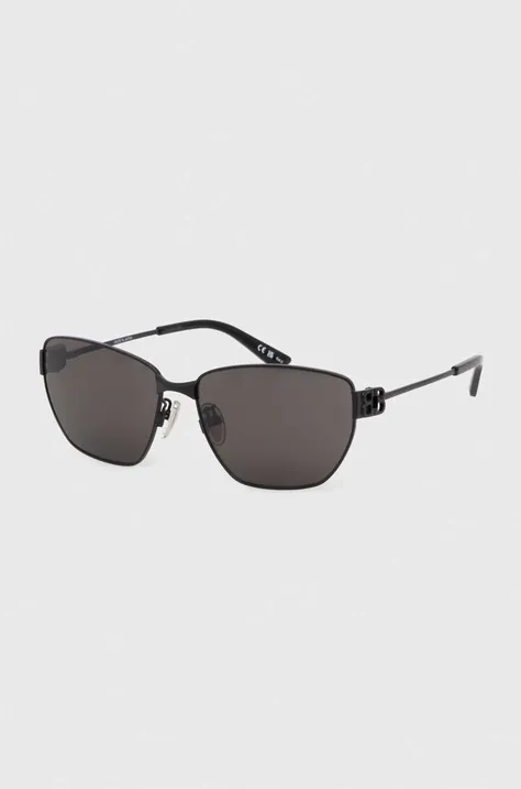 Сонцезахисні окуляри Balenciaga колір чорний BB0337SK