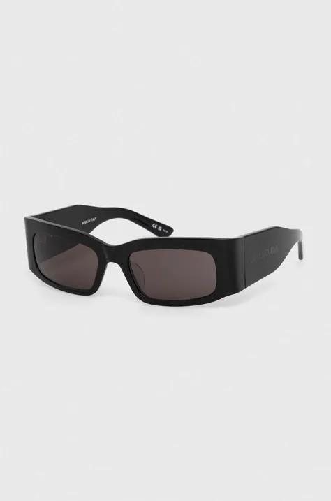 Balenciaga okulary przeciwsłoneczne kolor czarny BB0328S