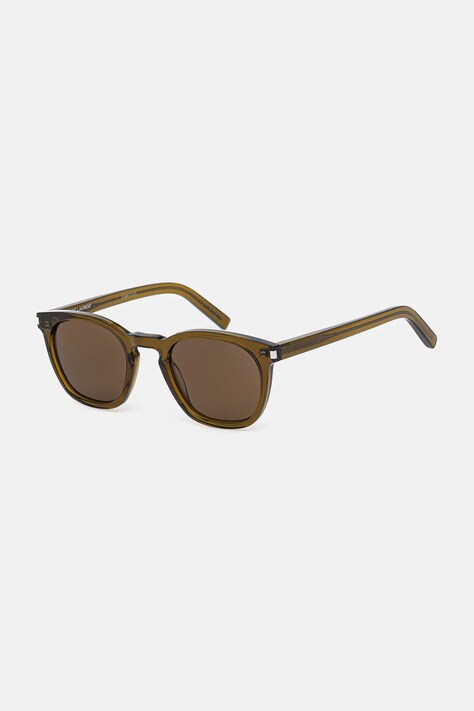 Sluneční brýle Saint Laurent hnědá barva, SL 28