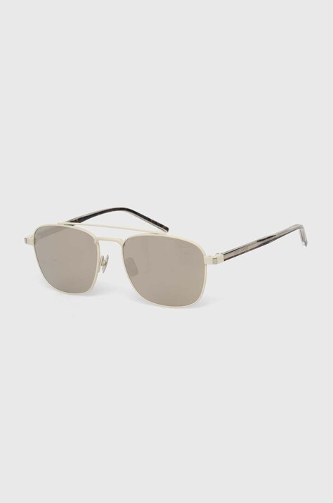 Saint Laurent ochelari de soare culoarea bej, SL 665