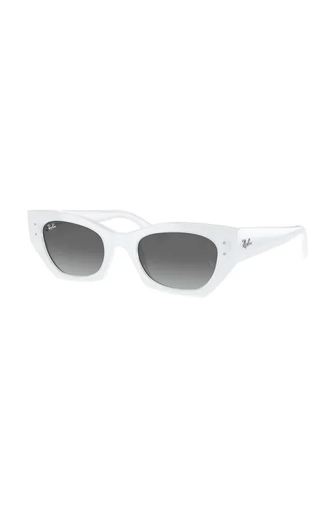 Сонцезахисні окуляри Ray-Ban ZENA колір білий 0RB4430