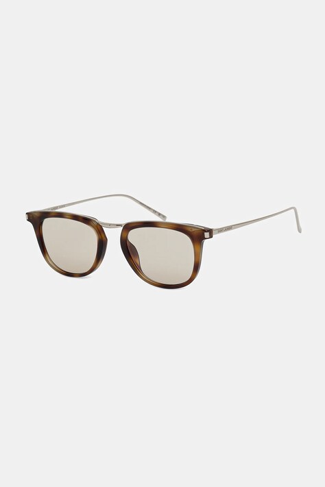 Saint Laurent okulary przeciwsłoneczne kolor brązowy SL 753