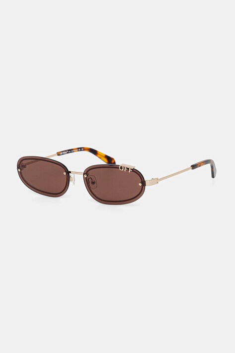 Off-White szemüveg barna, OERI13M_607664