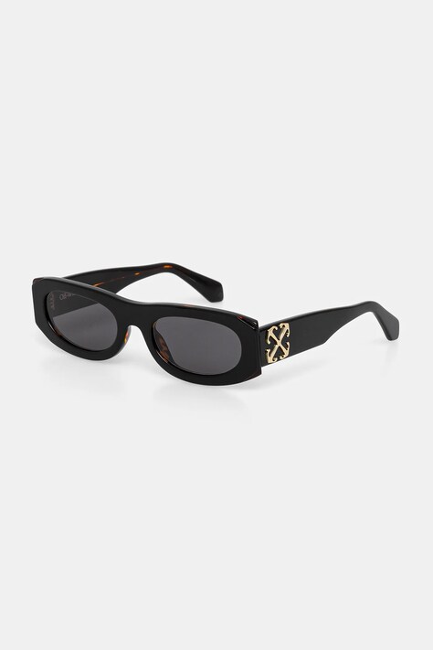 Off-White ochelari de soare culoarea negru, OERI13O_541007