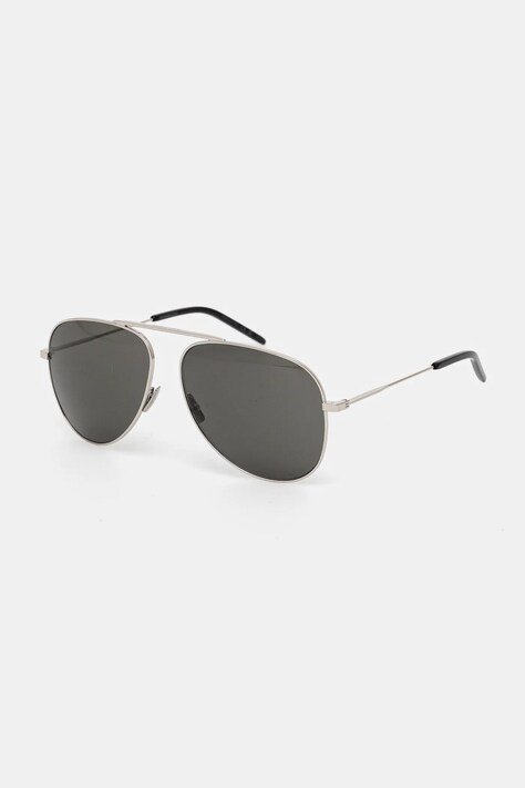 Brýle Saint Laurent stříbrná barva, SL 800