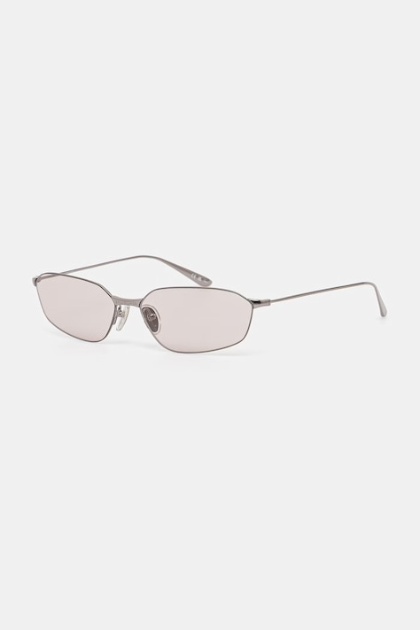 Balenciaga okulary przeciwsłoneczne srebrne BB0412S