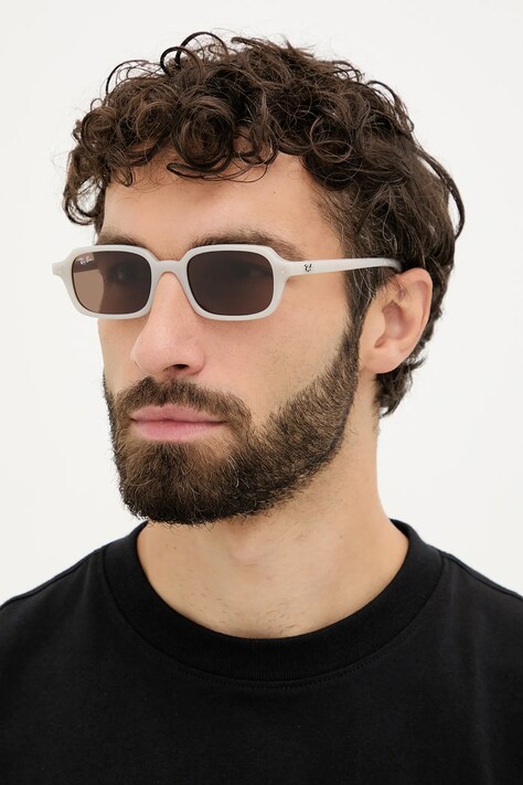 Slnečné okuliare Ray-Ban hnedá farba, 0RB4455