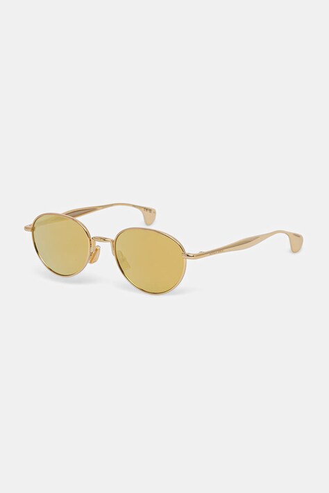 Sluneční brýle Bottega Veneta zlatá barva, BV1396S