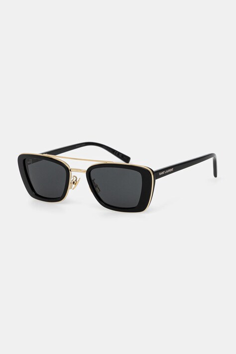 Saint Laurent ochelari de soare culoarea negru, SL 825