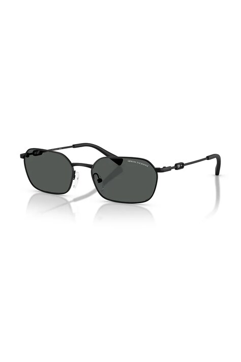 Armani Exchange okulary przeciwsłoneczne kolor czarny 0AX2056S