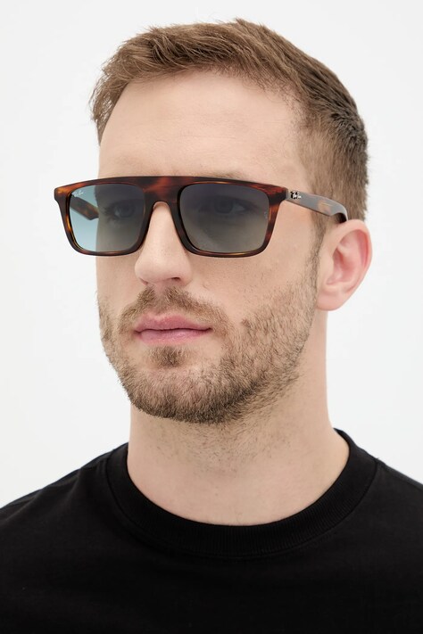 Γυαλιά ηλίου Ray-Ban χρώμα: καφέ, 0RB2222