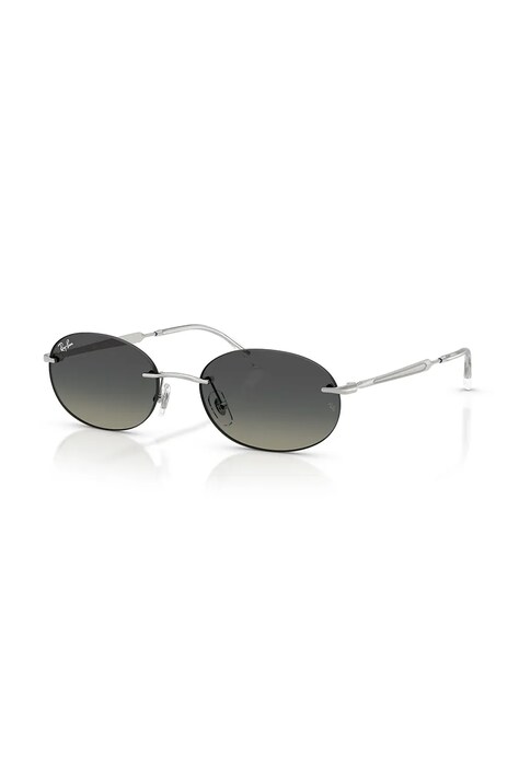 Ray-Ban okulary przeciwsłoneczne kolor srebrny 0RB3767