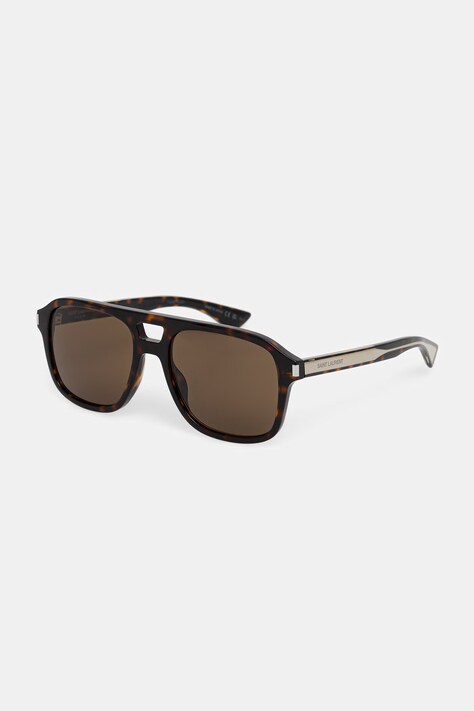 Saint Laurent ochelari de soare aviator maro SL 881