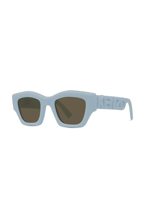 Kenzo okulary przeciwsłoneczne kwadratowe niebieskie KZ40203I_4985E