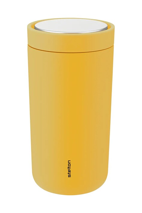 Stelton cana termica To Go Click 200 ml culoarea bej