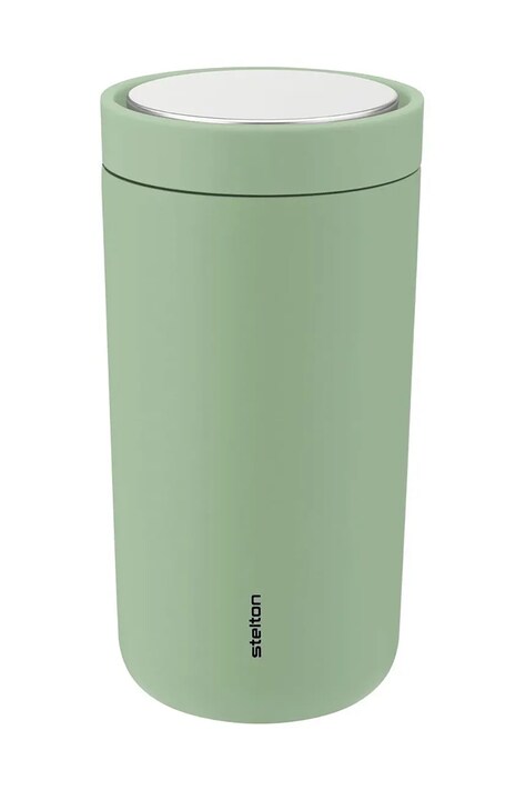 Termo hrnček Stelton To Go Click 200 ml zelená farba