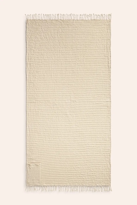 Пляжний рушник Calma House Ola 100 x 180 cm колір бежевий