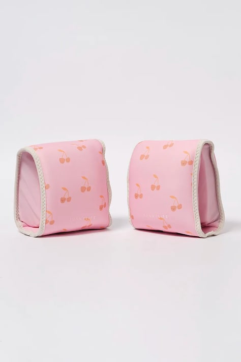Plavecké rukávniky pre deti SunnyLife Cotton Candy Cherry ružová farba