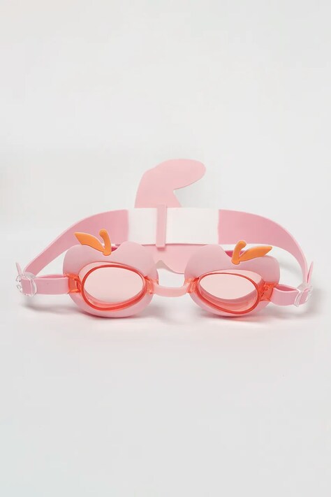 Dětské plavecké brýle SunnyLife Cotton Candy Cherry růžová barva