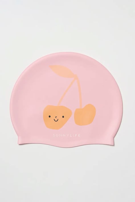 Dětská plavecká čepice SunnyLife Cotton Candy růžová barva