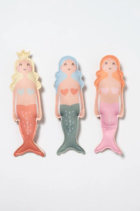 Набір дитячих іграшок для купання SunnyLife Melody the Mermaid Multi 3-pack