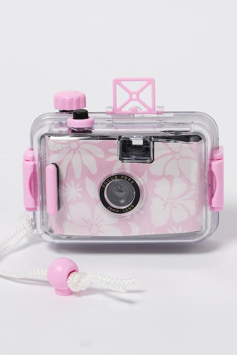 SunnyLife aparat fotograficzny wodoszczelny Stole my Heart Pink Floral kolor różowy