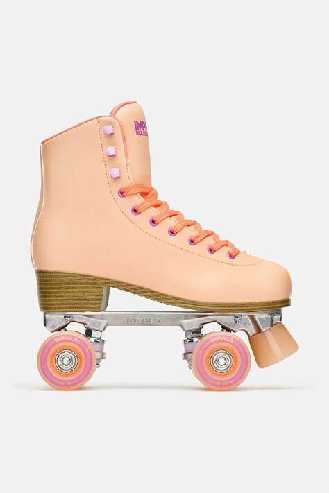 Kolieskové korčule Impala Quad Rollerskate oranžová farba