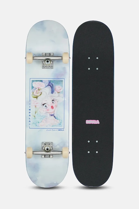Скейт Impala Naiad Skateboard Mariaice цвет розовый
