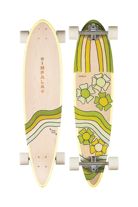 Скейт Impala Jupiter Longboard – Birdy Floral