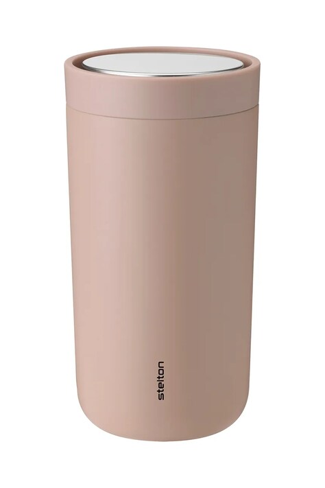 Термокружка Stelton To Go Click 200 ml колір рожевий