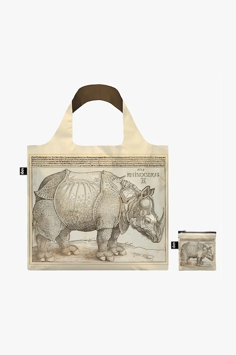 Сумка для ручної поклажі LOQI Rhinocerus by Albrecht Duerer