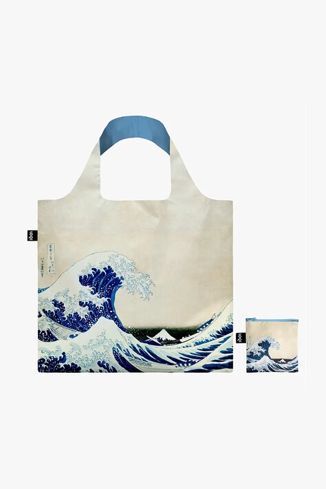 Чанта за ръчен багаж LOQI The Great Wave by Katsushika Hokusai
