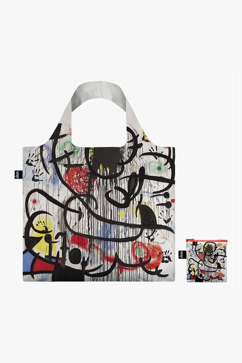 LOQI torba podręczna Maig by Joan Miro kolor multicolor