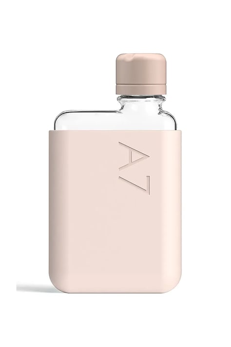 Memobottle sticlă de apă Original A7 180 ml culoarea roz