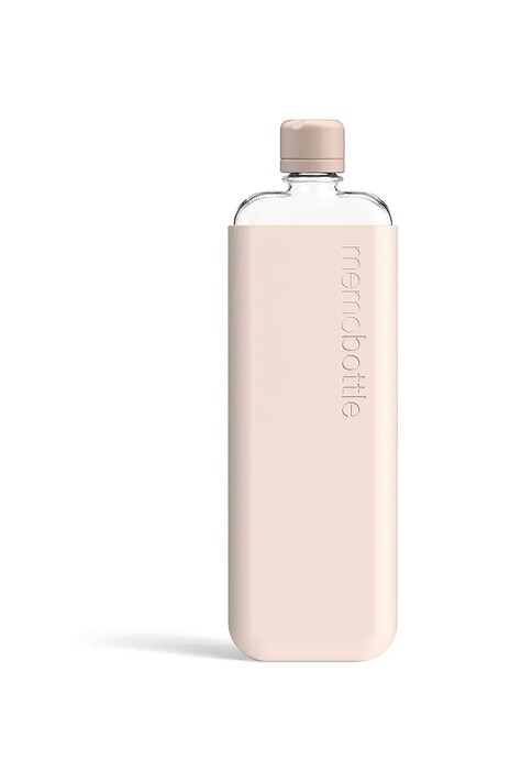 Φιάλη νερού Memobottle Original Slim 450 ml χρώμα: ροζ