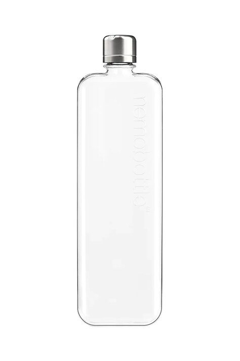 Φιάλη νερού Memobottle Original Slim 450 ml χρώμα: διάφανο
