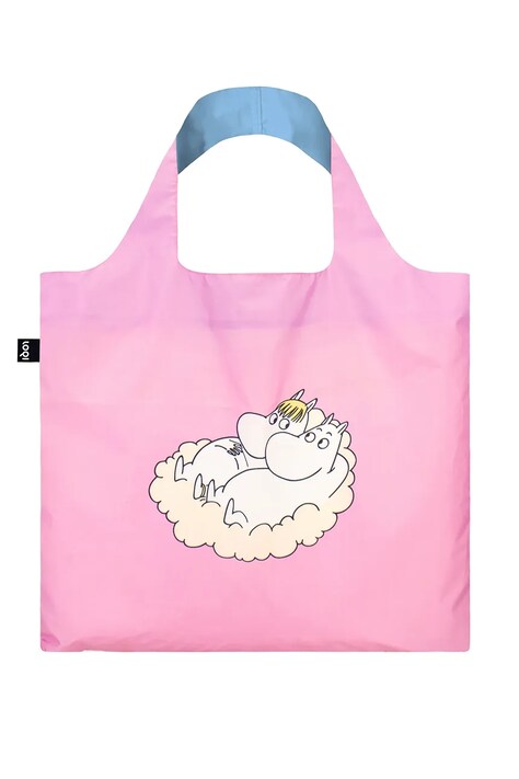 LOQI torba na zakupy x Moomin kolor multicolor