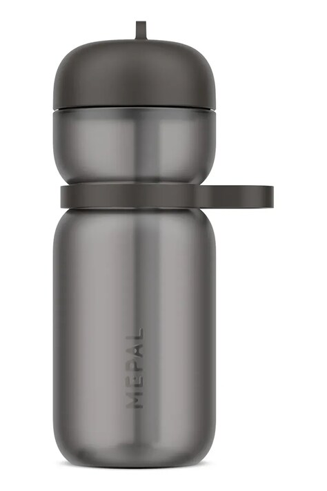 Mepal bidon sportowy ze słomką Flip Active 600 ml kolor czarny