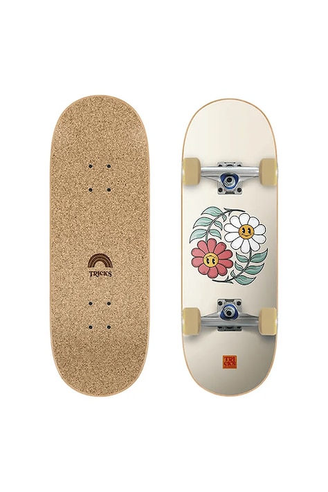 Παιδικό πατίνι Tricks MINI Yin Yang Flowers 7,87" x 24,21" χρώμα: πολύχρωμο