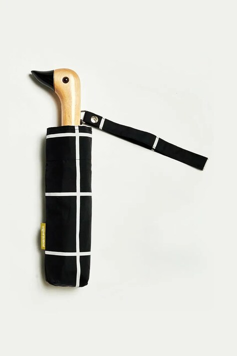Original Duckhead umbrelă automată 35 cm culoarea negru