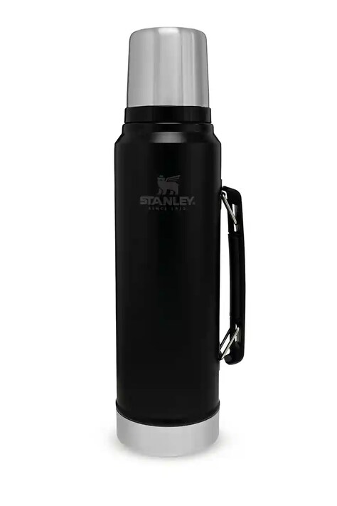 Stanley butelka termiczna The Legendary Classic Bottle 1 l kolor czarny
