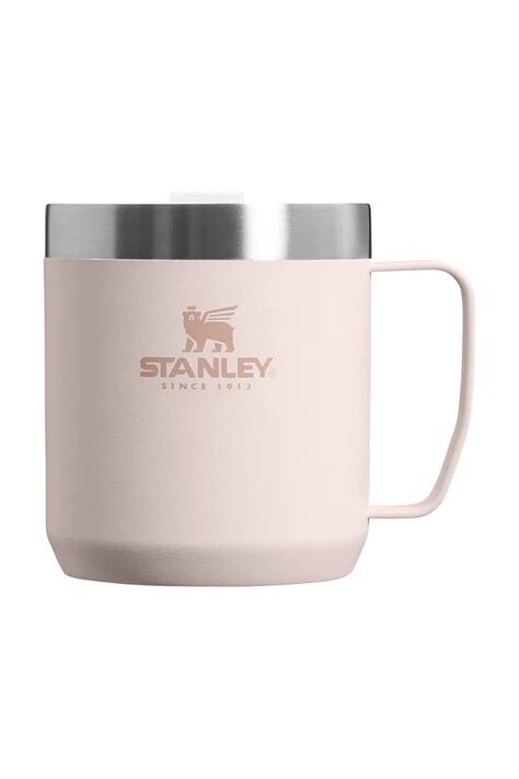 Stanley kubek termiczny Classic Camp Mug 350 ml kolor różowy